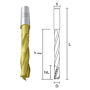Leitz Fréza spirálová 12x120/35 st. 12x35 Z3  PP Marathon - Leitz