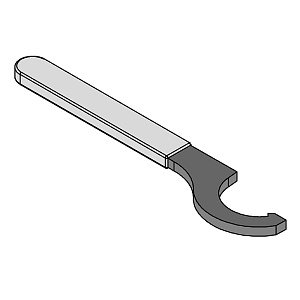 Vydona Klíč hákový na kleštinovou matici OZ 25
