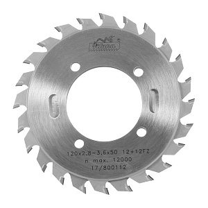 Pil. kotouč HW skládaný 120x2,8-3,6x50 5393.1 12+12 WZ HP - system RAPIDO