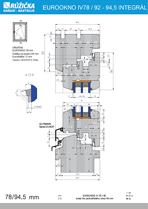 EUROOKNO IV 78  92 - 94,5 INTEGRÁL