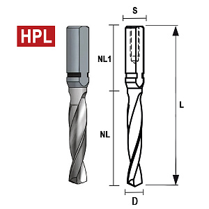 Metal World Vrták kolíkovací průchozí 5x70/36 st.10x35 HWM RH