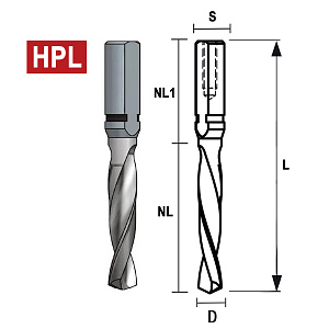 Metal World Vrták kolíkovací průchozí 8x70/38 st.10x27 HWM LH