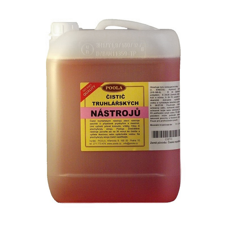 Čistič truhlářských nástrojů 5 litrů